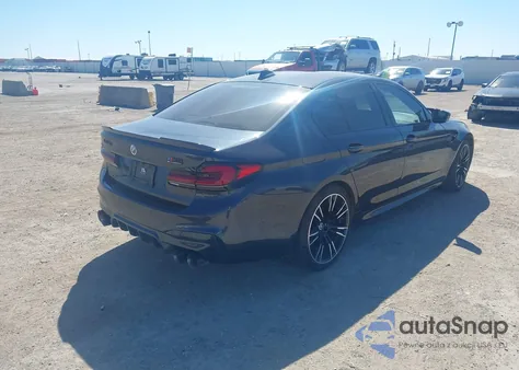 2018 BMW M5 z USA, uszkodzony, nr VIN WBSJF0C54JB282104